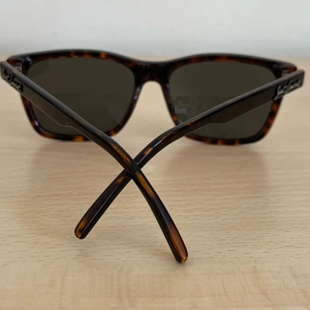 Saint Laurent Brown Tortoiseshell Havana Grey Lens Sunglasses BNWOT Unisex Paris